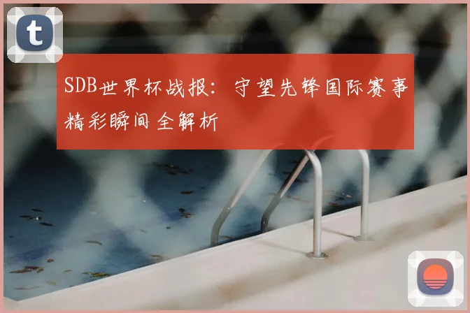 SDB世界杯战报：守望先锋国际赛事精彩瞬间全解析
