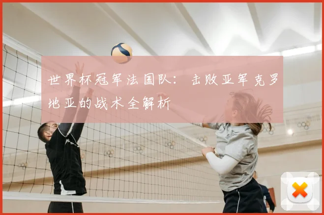 世界杯冠军法国队:击败亚军克罗地亚的战术全解析